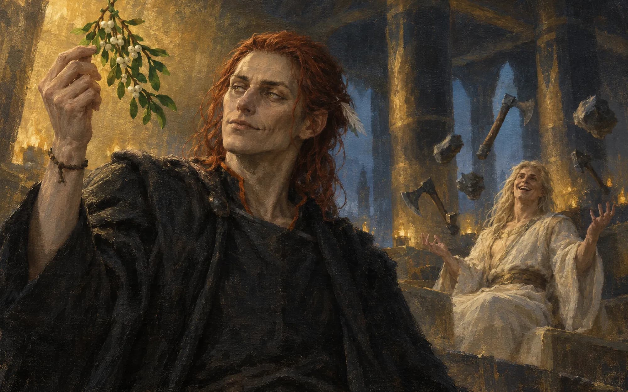 The Mistletoe, an interactive story in Lorekeep