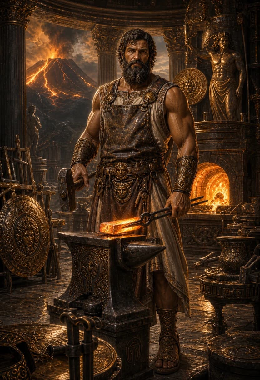 Hephaestus in Greek Mythology: The Smith of Olympus