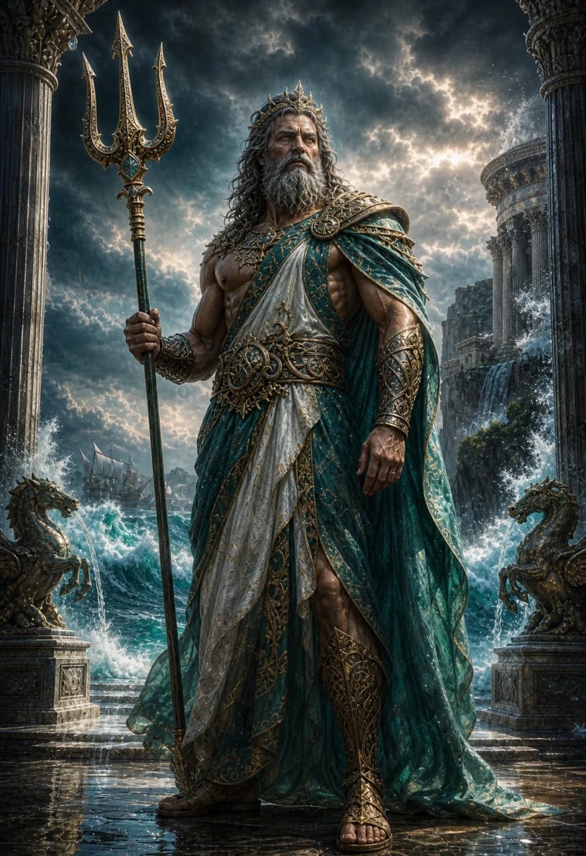 Poseidon in Greek Mythology: God of the Sea and Earthquakes
