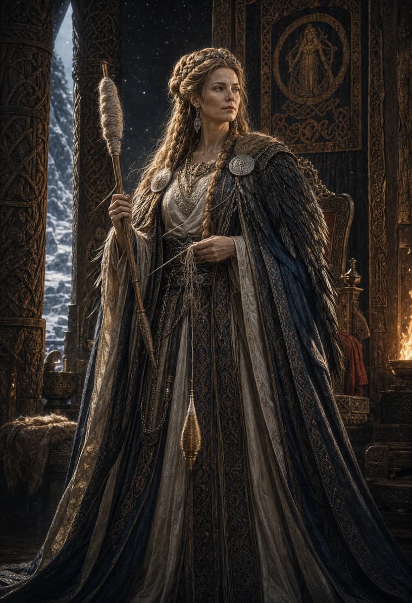 Frigg: Odin’s Wife and the Only Other Seer