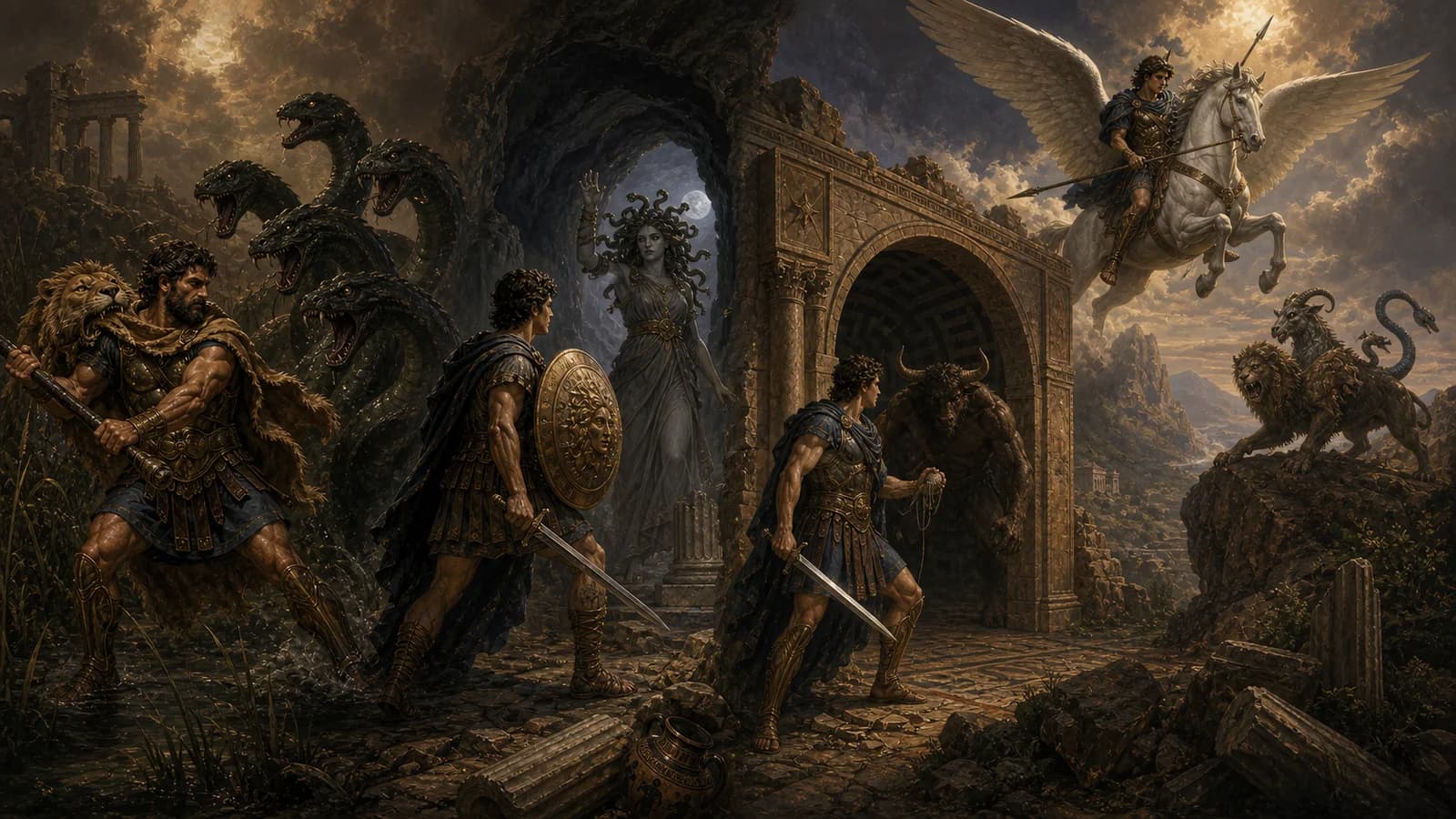 Mythological Monsters: 15 Creatures for Halloween